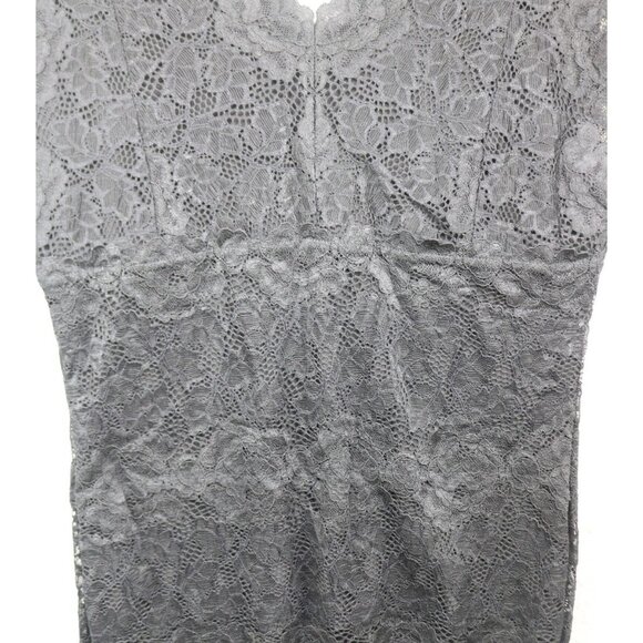 INC International Black Babydoll Lace Tank Top-Size Large-Whimsigoth-Goth - Picture 9 of 10